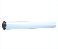 Wolf Дымоход Концентрическая дымовая труба DN60/100 L:1000 мм, для CGG /FGG