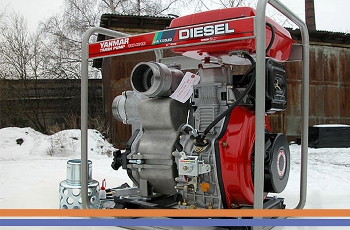 Новость! В нашем каталоге появились дизельные мотопомпы Yanmar (Янмар)