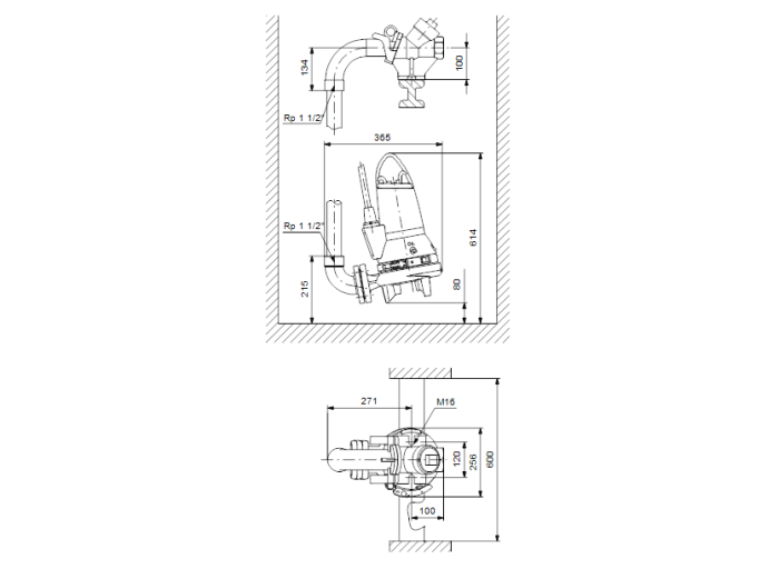 Дренажный насос Grundfos SEG 40.26.EX.2.50B  