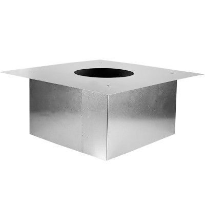 Элемент для монтажа дымохода Дымофф Проходник потолочный (ППУ) 630