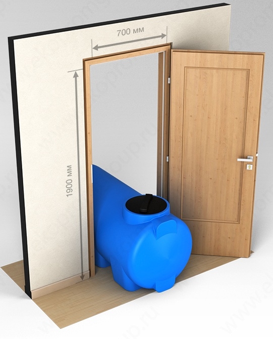 Ёмкость для воды Экопром H 500л  