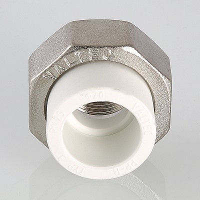 Valtec Соединитель PPR разъемный с переходом на вн. р. 25х1  