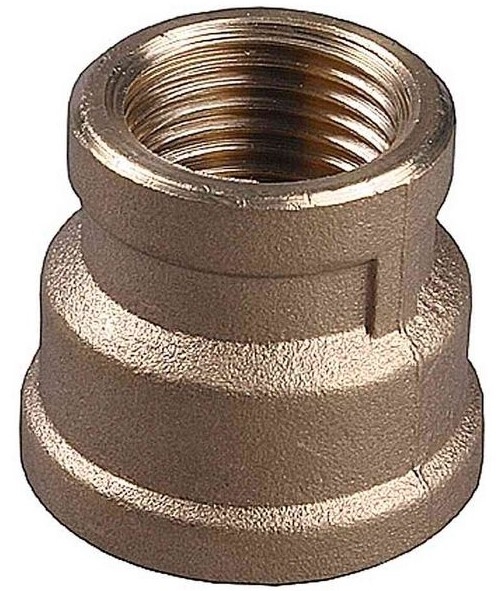 Stout Муфта ВВ переходная никелированная 1 1/4"X3/4"  