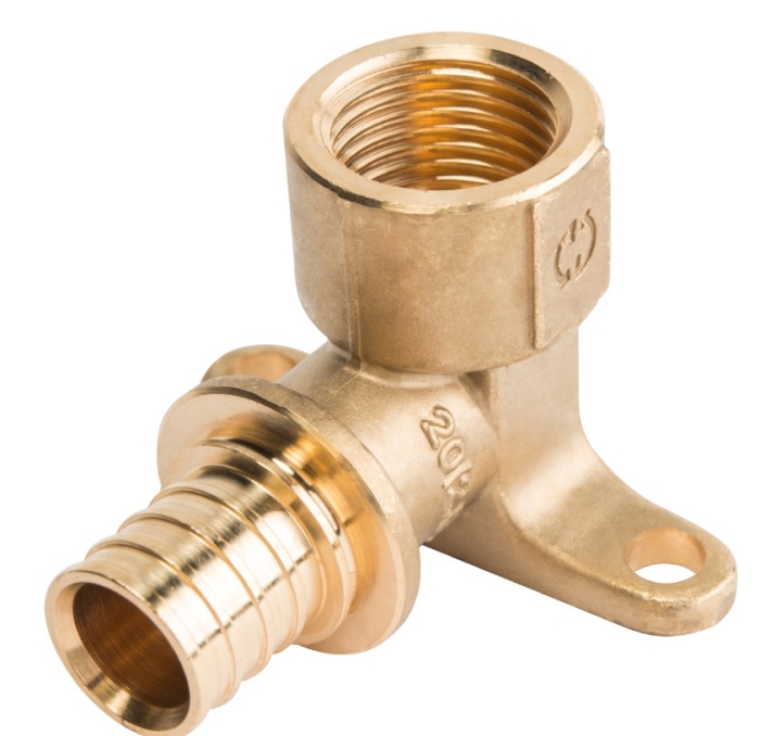 Stout Угольник настенный с креплением 25xRp 3/4"  