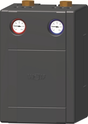 Wolf Принадлежность Насосная группа быстрого монтажа (запорная группа контура отопл.), все газовые н