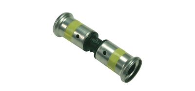 Henco Муфта, ПВДФ пресс (газ), 40x40