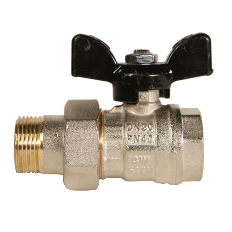 Rubinetterie Bresciane Полнопроходной латунный шаровый кран "американка ...