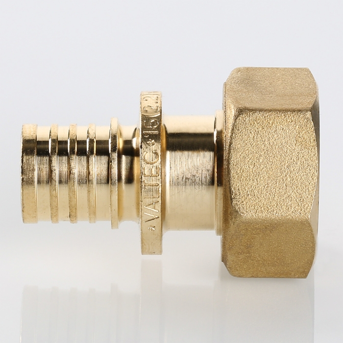 Valtec VTm.422.BG.001604 Соединитель надвижной с накидной гайкой 16(2,2) х 1/2  
