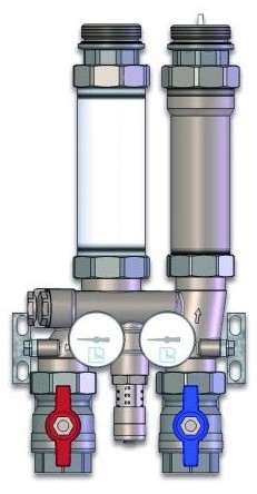 Luxor Нас. груп.(пр. к.) G1 1/4" без нас. соед. для нас. G 1 1/2 x 180 мм  