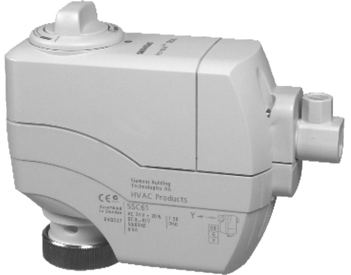 Meibes Сервопривод для насосных групп VENT SSC 819  