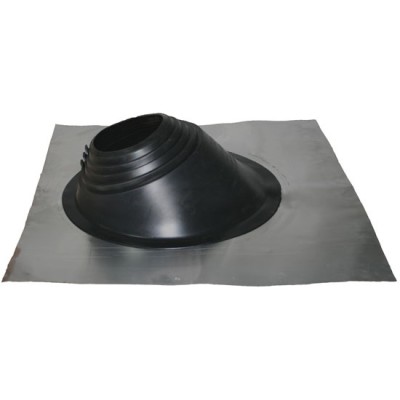 Элемент для монтажа дымохода Дымофф Мастерфлеш 280-460 (Черный)