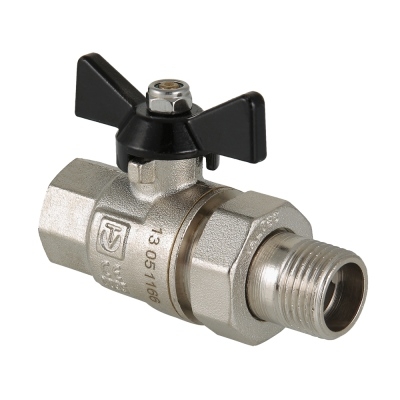 Valtec Кран шар. PERFECT с полусгоном 3/4" вн.-нар.  