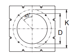 Buderus Пластина с отверстиями SB745 D210 (63029974)  