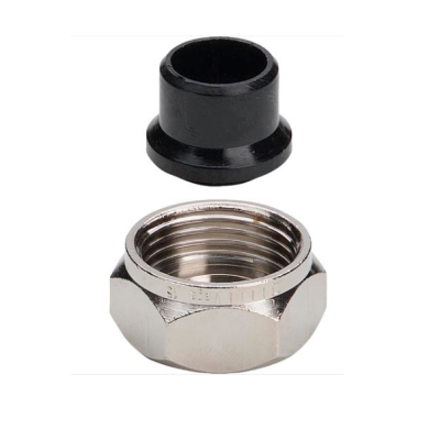 Viega Соединитель В 15x3/4 EK для медных и ных труб никелированный