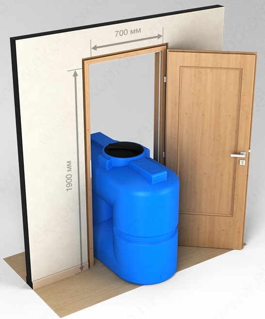 Ёмкость для воды Экопром S 500л  