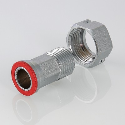 Valtec Полусгон с накидной гайкой 1/2  