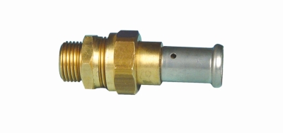 Henco Муфта плоское уплотнение, латунь пресс, 20x1/2