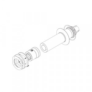 Buderus Гориз. комплект для отвода DN80/80 на DN80/125