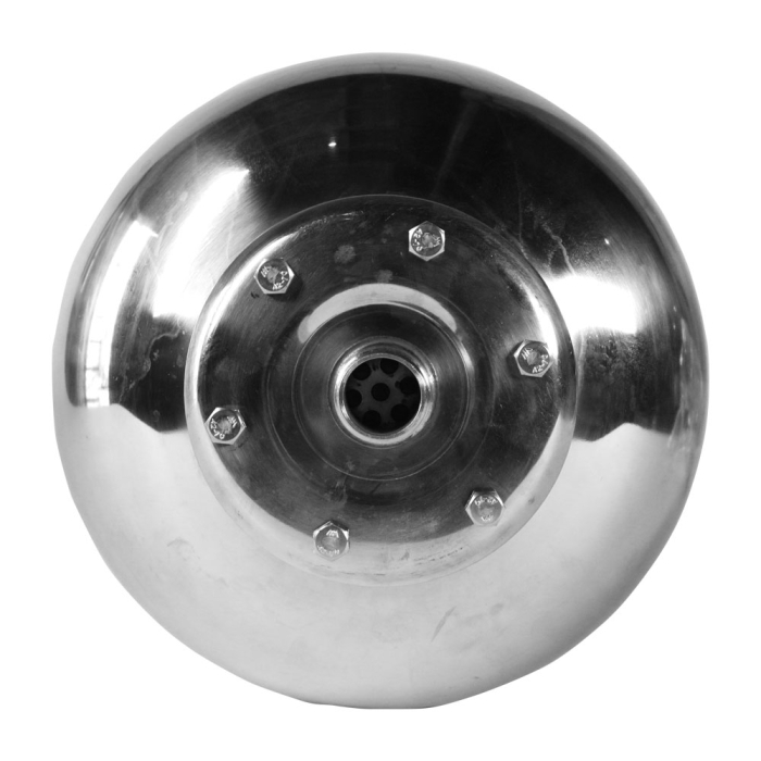 Гидроаккумулятор Ladana Гидроаккумулятор вертикальный, 8л НЕРЖАВЕЮЩАЯ СТАЛЬ (3/4, фланец нерж.сталь)  