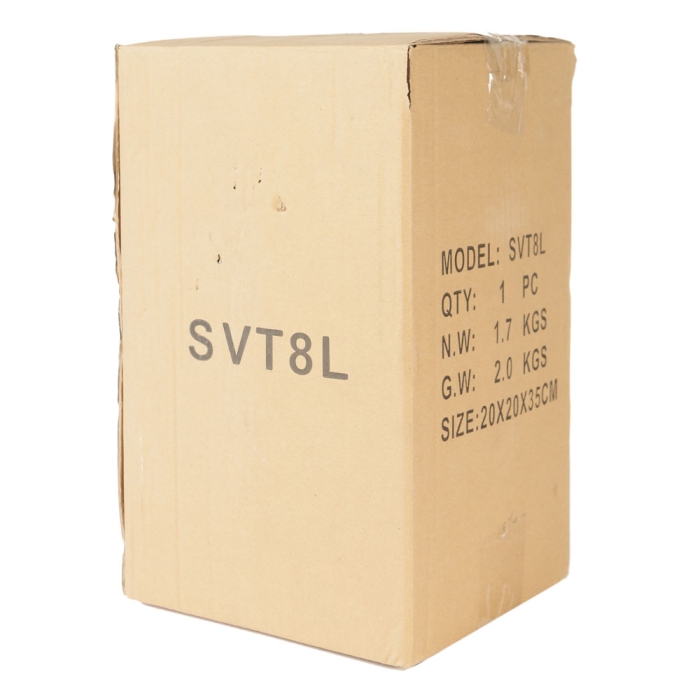 Гидроаккумулятор Ladana Гидроаккумулятор вертикальный, 8л НЕРЖАВЕЮЩАЯ СТАЛЬ (3/4, фланец нерж.сталь)  