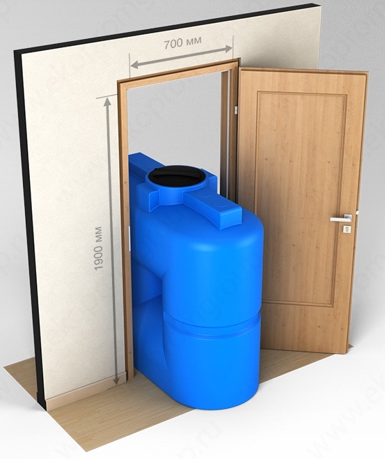 Ёмкость для воды Экопром S 750л  