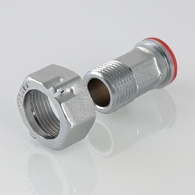 Valtec Полусгон с накидной гайкой 3/4  