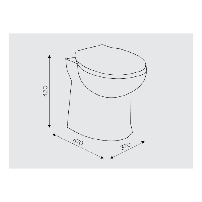 Канализационная установка SFA Sanicompact LC  