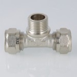 Valtec Тройник обжимной с переходом на нар. р. 32х1  