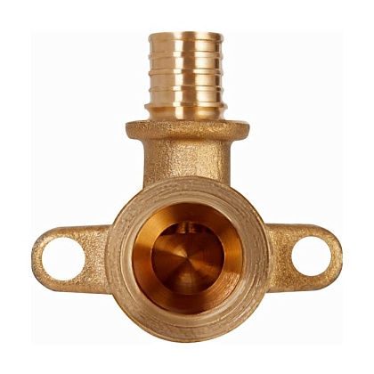 Водорозетка латунная удлинённая Hoobs ?16х2,2 - 1/2ВР