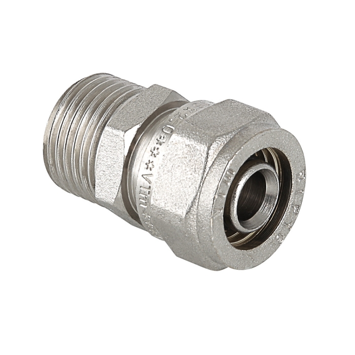 Valtec VTm.301.NY.002605 Соединитель обжимной с переходом на нар. р. 26х3/4"  
