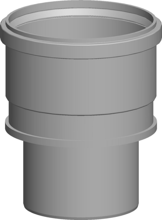 Wolf Дымоход Переходник с DN160 на DN200, из полипропилена  