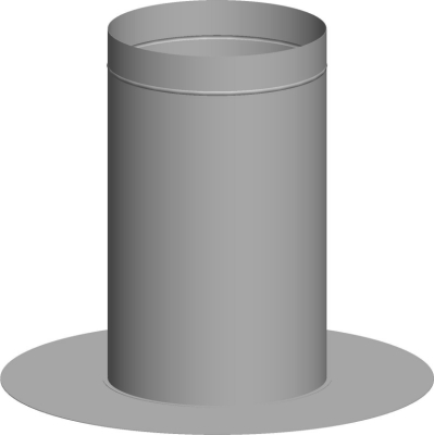 Wolf Дымоход Колпак DN300 для плоской кровли из нержавеющей стали