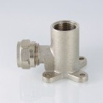 Valtec Водорозетка обжимная проходная 16х1/2  