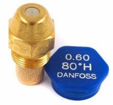Danfoss Форсунка для диз. топлива OD H, 1.65 gal/h, 6.08 kg/h, 60° H (Норец)
