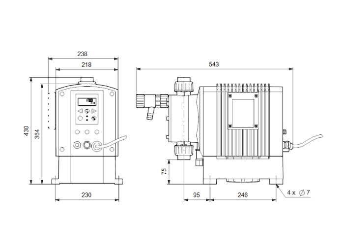 Поверхностный насос Grundfos DME 940-4 AR-SS/V/SS-F-31A2A2F  