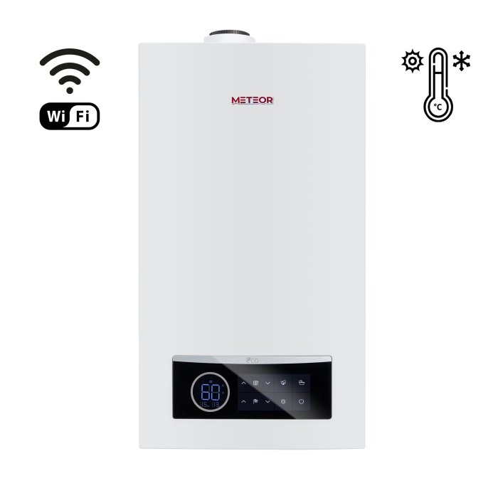 Котел настенный METEOR M30 36 H с Wi-Fi и датчиком наружной температуры  