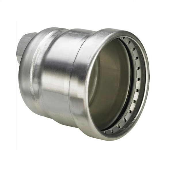 Труба Viega Заглушка 108x3/4 нерж. Sanpress Inox XL с отверстием, ВР  