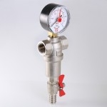 Valtec Фильтр промывной 1/2, каскадный (500 и 100)  