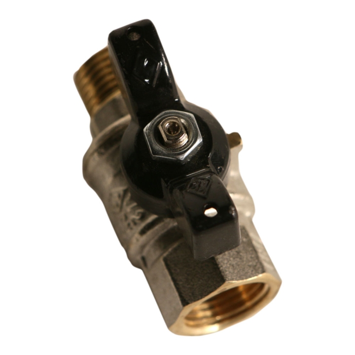 Rubinetterie Bresciane Латунный шаровый кран вн/нар резьба 1/2