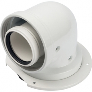 Bosch Адаптер 90° DN60/100 м/п PP-AL с фланцем (совместим. с )