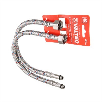 Valtec Комплект г/п для смесителя М10х18+М10х35 - G1/2" 50см  