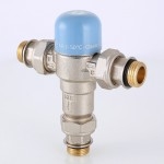 Клапан Valtec Трехходовой термостатический смесительный клапан Thermomix 1/2 (не регул.)  