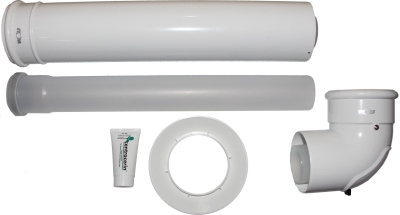 Wolf Дымоход К-т с концентрич. подключением DN60/100к влагостойкой дымовой трубе