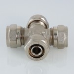 Valtec Крестовина обжимная 20  