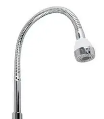Гибкий излив для кух-го смесителя с белой вставкой Do.Korona DK-750Q