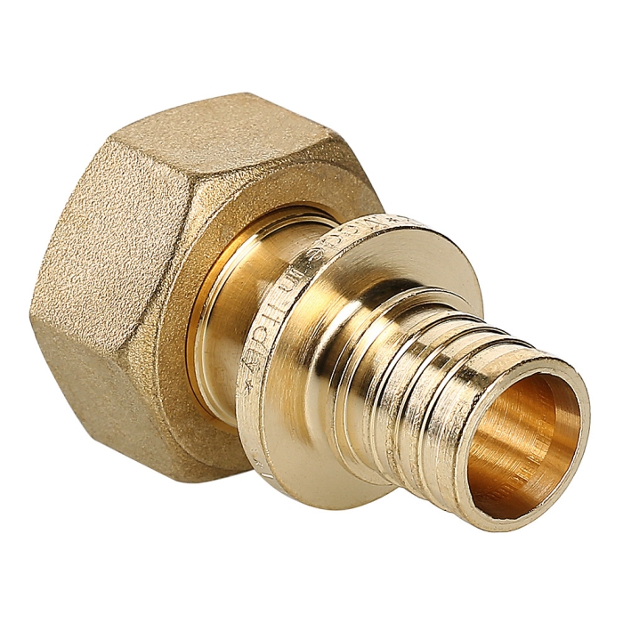 Valtec VTm.422.BG.002004 Соединитель надвижной с накидной гайкой 20(2,8) х 1/2"  