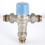 Клапан Valtec Трехходовой термостатический смесительный клапан Thermomix 1/2 (регул)  