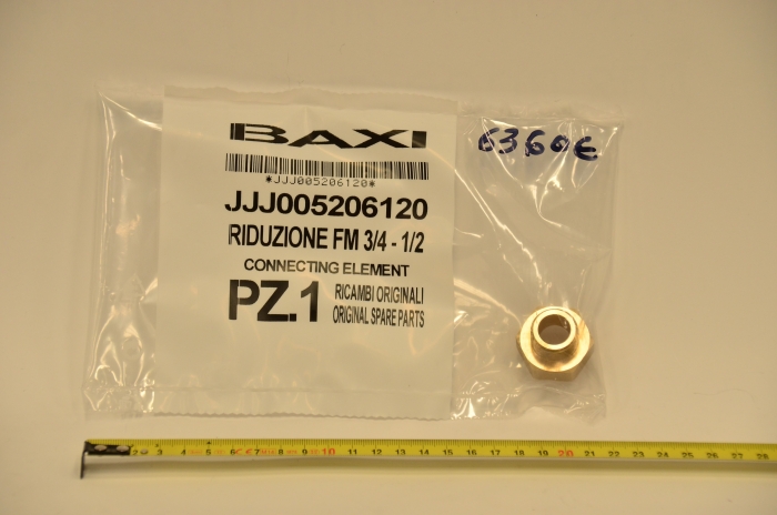 Baxi Переходник FM 3/4-1/2  