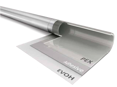 Труба Hoobs 32х4,4 из сшитого полиэтилена PE-Xa с антикислородным слоем EVOH (бухта 50 м)