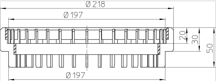 HL 190 Дренажное кольцо  